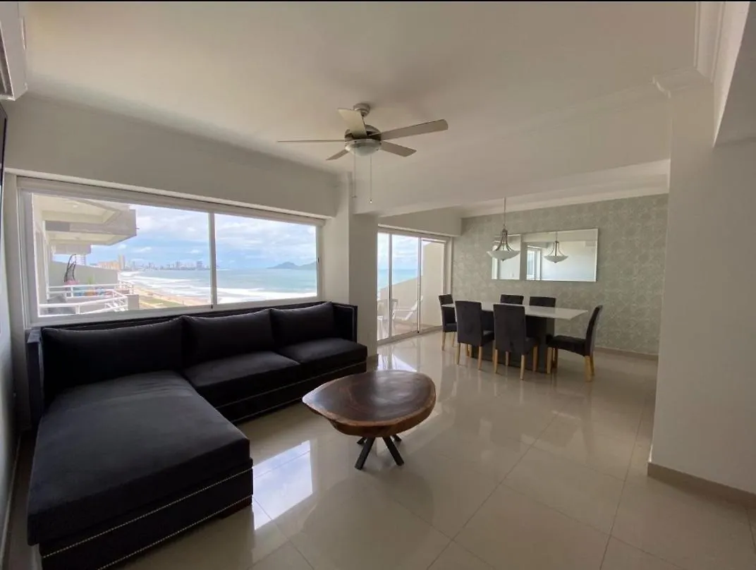 A Pie De Playa Con Alberca Jacuzzi Vista Al Mar Apartment Mazatlan 0*,